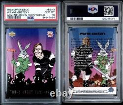 1993 Upper Deck Adventures In Toon World #BBH2 Wayne Gretzky PSA 10