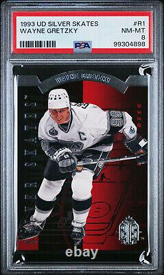 1993 Upper Deck Silver Skates #R1 Wayne Gretzky PSA 8 NM-MT Tough