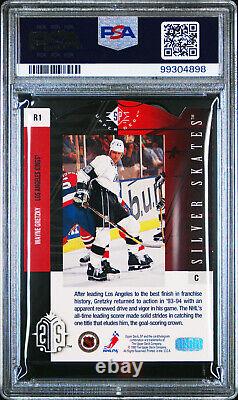 1993 Upper Deck Silver Skates #R1 Wayne Gretzky PSA 8 NM-MT Tough