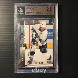 1994-95 UPPER DECK ELECTRIC ICE WAYNE GRETZKY #1 BGS 9.5 with10 LOS ANGELES KINGS