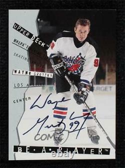 1994-95 Upper Deck Be a Player Signatures Wayne Gretzky #108 Auto HOF
