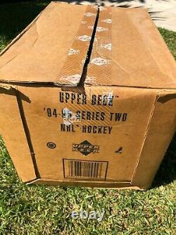 1994-95 Upper Deck Series 2 NHL Hockey Retail Case with Factory Sealed 20 Boxes
