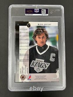 1994-95 Upper Deck Wayne Gretzky Auto Oversize Card Psa/dna Gretzky Auto