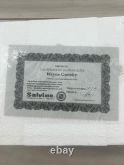 1994 Salvino WAYNE GRETZKY AUTOGRAPH Porcelain Figure /950 Signed Upper Deck COA