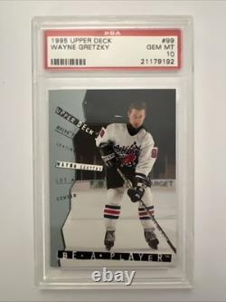 1994 UPPER DECK BE A PLAYER #99 WAYNE GRETZKY PSA 10 Label Error Rare Not #R99