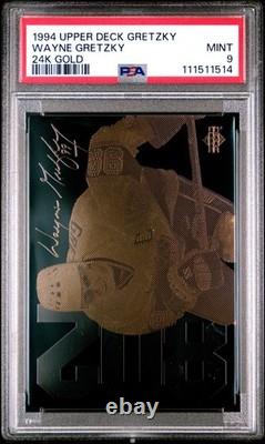 1994 Ud Gretzky 24k Gold Wayne Gretzky 2997/3500 Psa 9