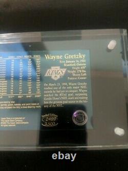 1994 Upper Deck 24K Gold 802 Goals 2499/3500 Wayne Gretzky HOF