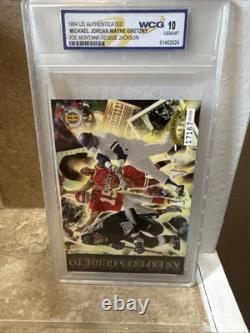 1994 Upper Deck Michael Jordan, Joe Montana, Wayne Gretzky Card JUMBO MINT 10