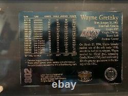 1994 Upper Deck NHL Hockey Wayne Gretzky 24K Gold Card # 123/3500 802 Goals