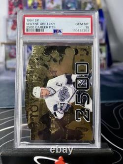 1994 Upper Deck SP Wayne Gretzky 2500 Career Points PSA 10 Gem Mint Die Cut HOF