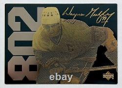 1994 Upper Deck Wayne Gretzky 24k Gold Commemorative 802 Goals 3400/3500