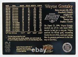 1994 Upper Deck Wayne Gretzky 24k Gold Commemorative 802 Goals 3400/3500