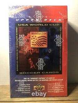 1994 Upper Deck World Cup USA Soccer Factory Sealed Box Michael Jordan 92-93