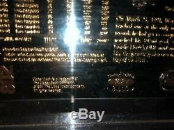 1994 WAYNE GRETZKY UPPER DECK UDA 24kt GOLD CARD 802 GOALS #1627/3500 PSA 10