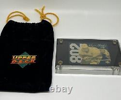 1994 Wayne Gretzky Upper Deck Commemorative 802 Goals 24K Gold Hockey Card /3500