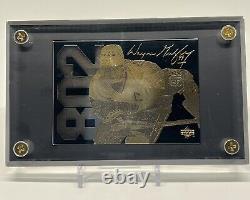 1994 Wayne Gretzky Upper Deck Commemorative 802 Goals 24K Gold Hockey Card /3500