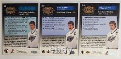 1995-1996 Upper Deck Hockey Wayne Gretzky Record Collection COMPLETE Set 1-24