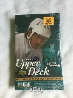 1995-96 Hockey Upper Deck Series 2 Box Sealed Unopened Wayne Gretzky -Rare