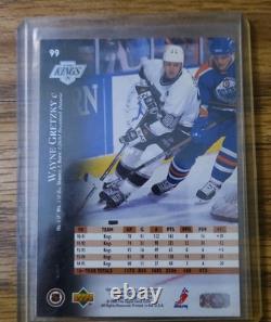 1995-96 Upper Deck #99 Wayne Gretzky LA Kings Gold Foil Base Hockey Card NM