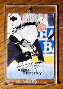 1995-96 Upper Deck Be A Player Wayne Gretzky Autograph #s97 Sp /648 Scarce Auto