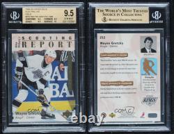 1995-96 Upper Deck Electric Ice Gold Wayne Gretzky #252 BGS 9.5 GEM MINT HOF
