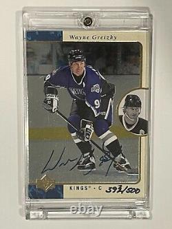 1995-96 Upper Deck SP Wayne Gretzky Signed Limited Edition /500 Oilers Kings #66