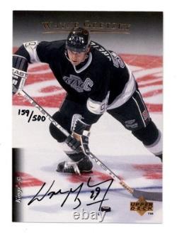 1995-96 Upper Deck UDA #99 Wayne Gretzky On-Card Autograph 159/500