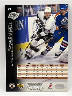 1995-96 Upper Deck Wayne Gretzky #99 Electric Ice GOLD SSP Parallel Kings