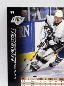 1995-96 Upper Deck Wayne Gretzky #99 Electric Ice GOLD SSP Parallel Kings