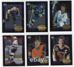 1995-96 Upper Deck Wayne Gretzky Record Collection Set 1-24 (G1-G20 + 4 Headers)
