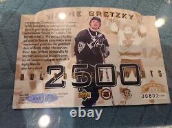 1995 UDA SP 2500th Point Signed WAYNE GRETZKY Auto #250/1000 GOAT HOF COA