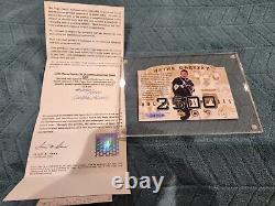 1995 UDA SP 2500th Point Signed WAYNE GRETZKY Auto #250/1000 GOAT HOF COA