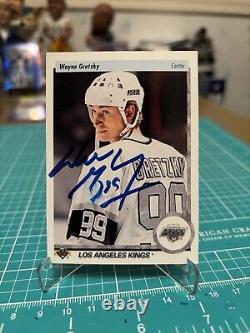 1995 UD WAYNE GRETZKY Autographed Card Rare TTM Auto? LOOK