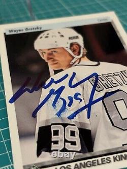 1995 UD WAYNE GRETZKY Autographed Card Rare TTM Auto? LOOK