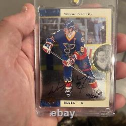1995 Upper Deck SP Wayne Gretzky AUTOGRAPH! 42/500 Number 99 RARE Buyback NHL