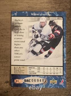 1995 Upper Deck SP Wayne Gretzky HOF Signed AUTO /500 Oilers Kings #66