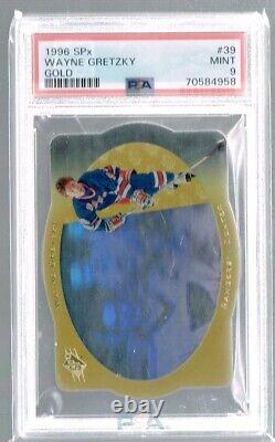 1996-97 Upper Deck SPx Gold #39 Wayne Gretzky PSA 9 4024