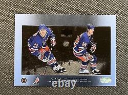 1996-97 Wayne Gretzky/Mark Messier Upper Deck Ice Stanley Cup Foundation #S1