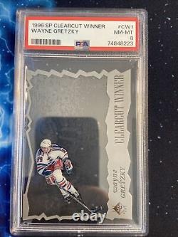 1996 Upper Deck SP Clearcut Winner Wayne Gretzky PSA 8 #CW1