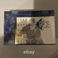 1996 Upper Deck Sp Hockey Box Gretzky, Stars & Holoview Cards 30 Packs