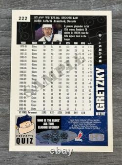 1996 Wayne Gretzky Signed Upper Deck Collector's Choice Sample UDA Auto 51/500