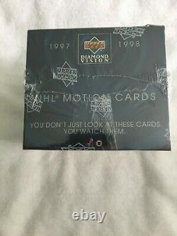 1997-98 Hockey Upper Deck Diamond Vision NHL Motion Cards Box Gretzky Rare