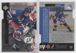 1997-98 Upper Deck Black Diamond Premium Cut Quad Wayne Gretzky #PC1 HOF