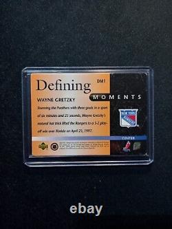 1997-98 Upper Deck Diamond Vision Defining Moments, Reel Time LOT Wayne Gretzky