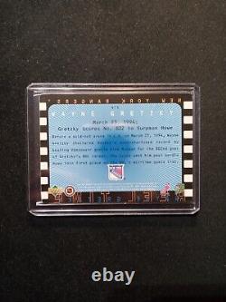 1997-98 Upper Deck Diamond Vision Defining Moments, Reel Time LOT Wayne Gretzky