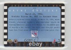 1997-98 Upper Deck Diamond Vision Reel Time Wayne Gretzky #RT-1 HOF x1f