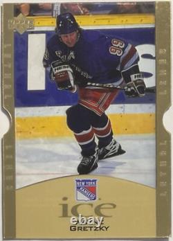 1997-98 Upper Deck Ice Lethal Lines 2 GOLD RARE Wayne Gretzky WithCoating #L1-B