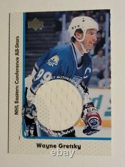 1997-98 Wayne Gretzky Upper Deck Game Jersey #GJ8 (First game worn card!)