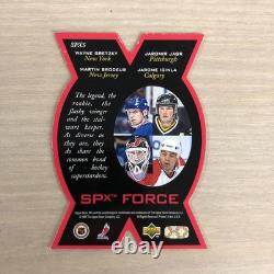 1997 Upper Deck SPX Wayne Gretzky/Jaromir Jagr/Martin Brodeur/Jarome Iginla SPX5
