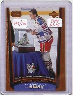 1998/99 Gretzky Upper Deck Exclusive Insert Card 135 #d 029/100